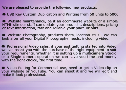 Website updates Web Maintenance and Product imagaing
